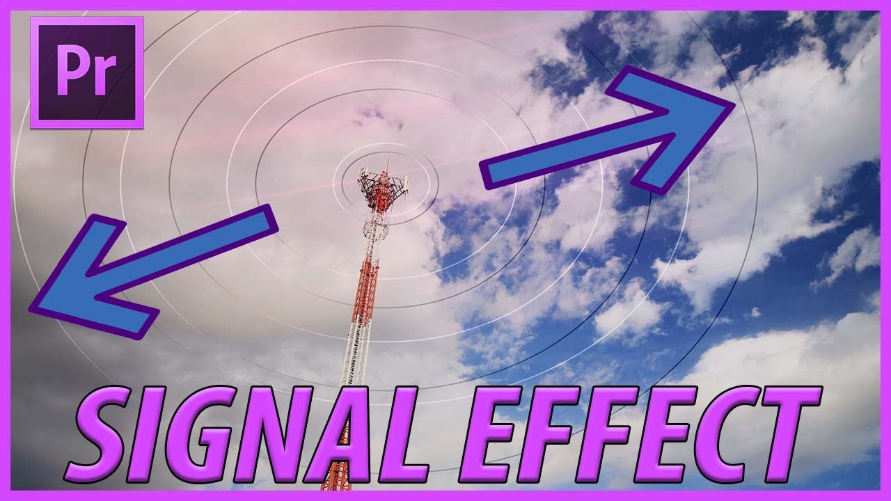 How to Create a Signal Effect in Adobe Premiere Pro CC (2021 ...
